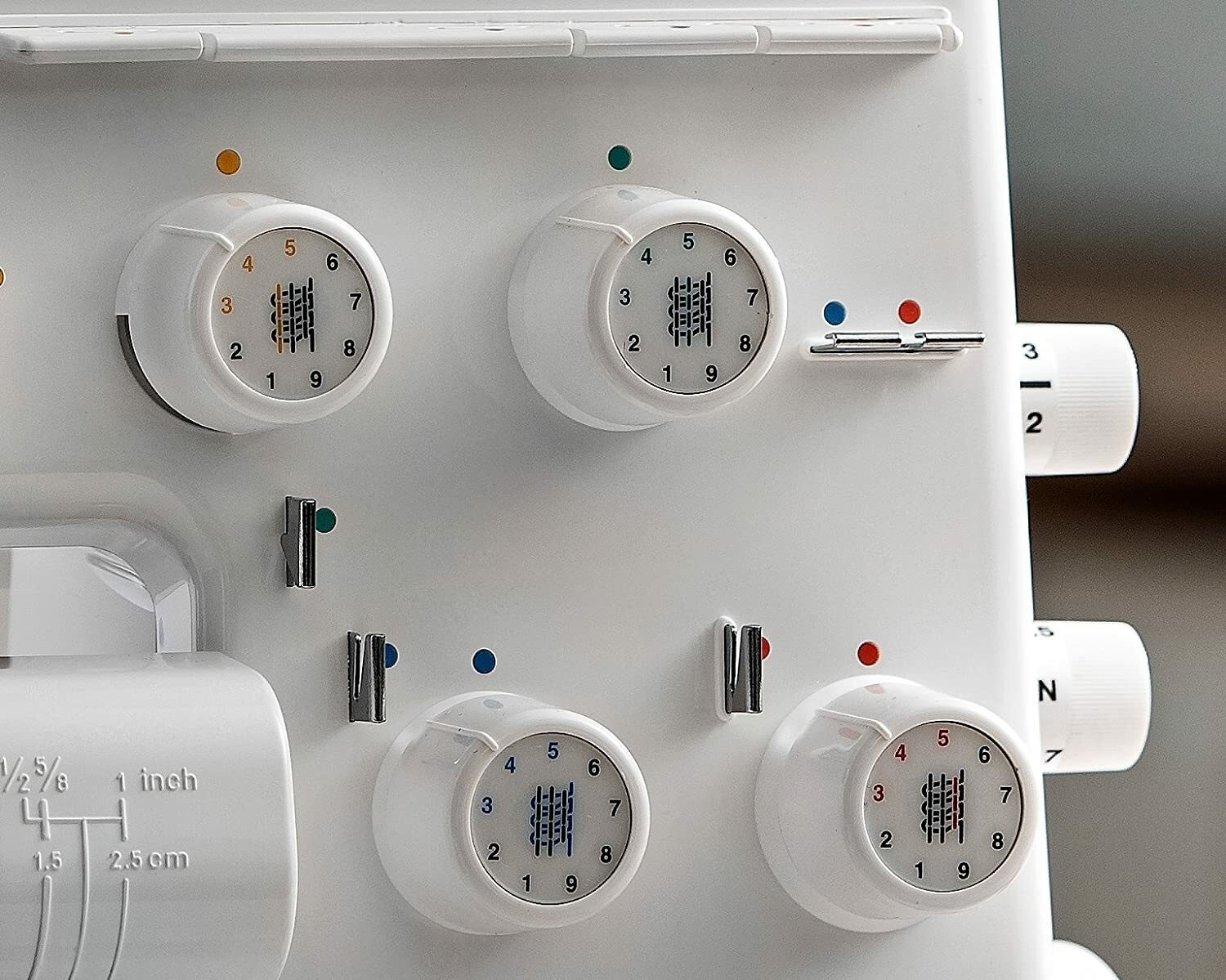 Juki MO 654 Serger Sewing Machine 4 Thread + New