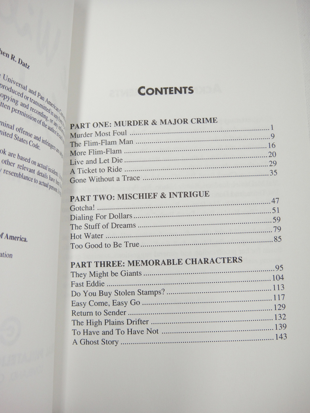 The Wild Side: Philatelic Mischief Murder & Intrigue by Datz Stamp Collecting