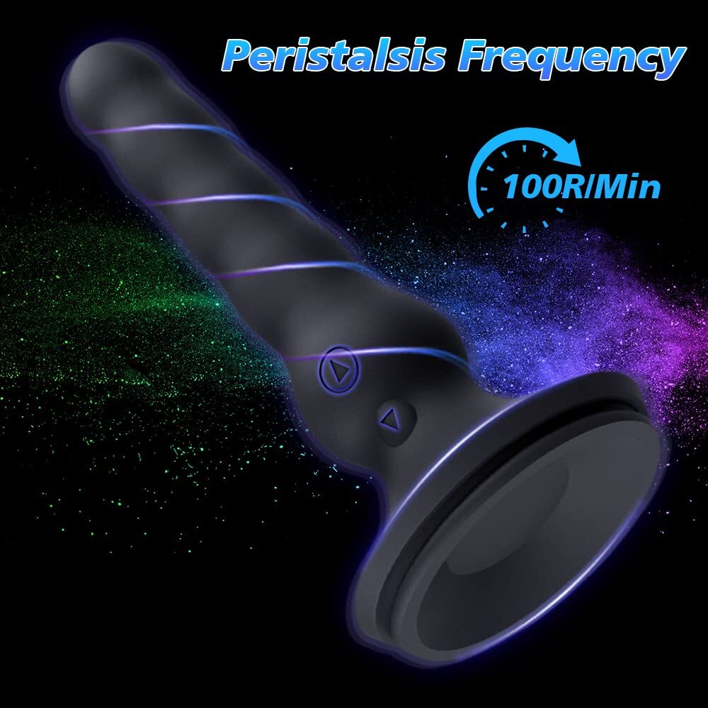 Vibrating Wave Anal Dildo Male Prostate Massager Vibrator Sex Toys for Men Women