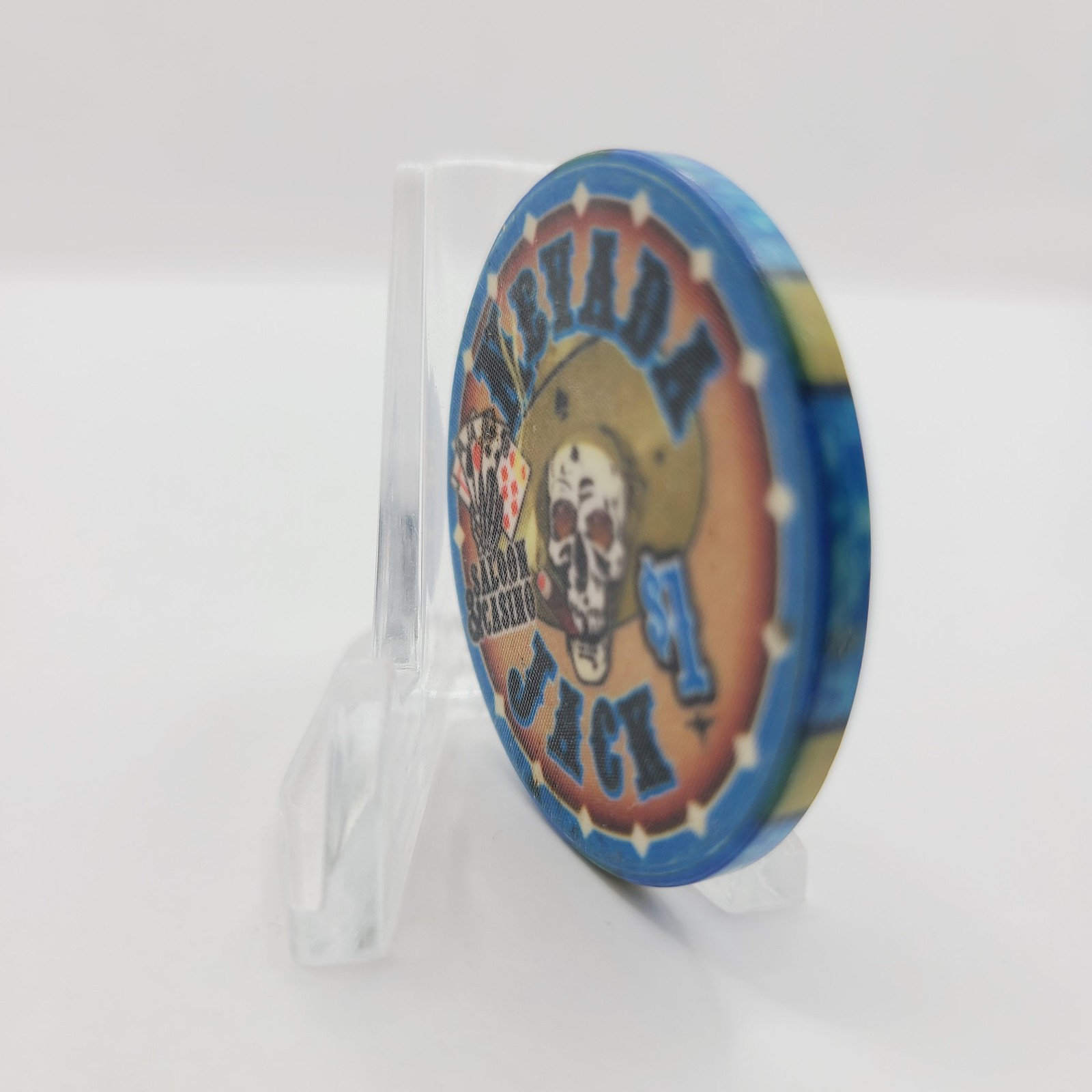 Nevada Jack Saloon Casino "VERY COOL FANTASY" $1 Casino Chip