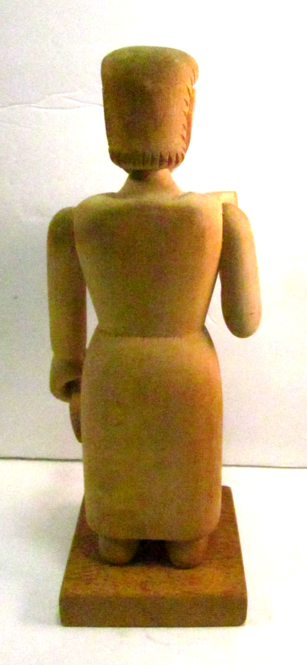 Joe Mondragon Wood Carving St. Peter Cordova, NM 10"