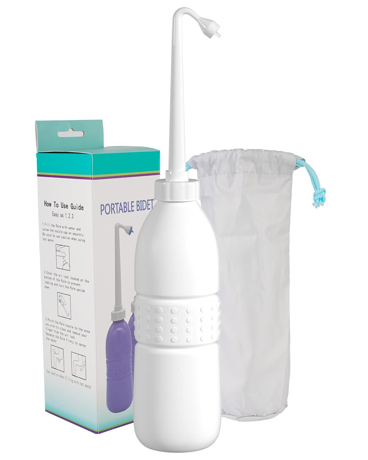 Portable Travel Bidet 620ml,Personal Bidet Sprayer for Personal Hygiene Handheld