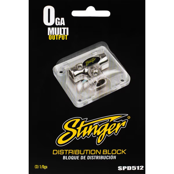 Stinger SPD512 PRO Series Power Distribution 1/0 AWG T-Block