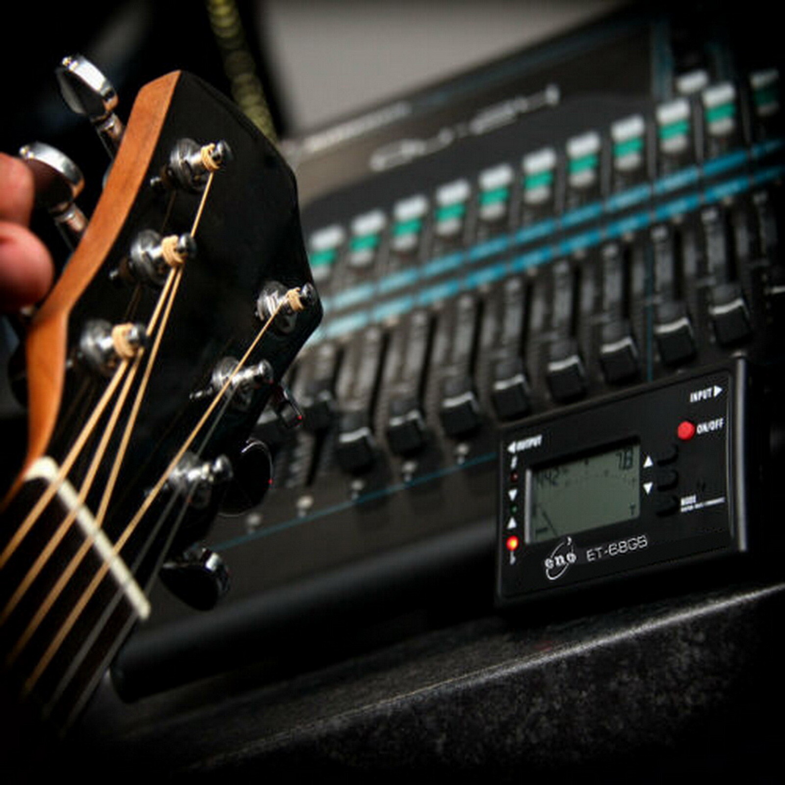 Chromatic Tuner for Guitar Electric Bass Mandolin Ukulele Violin Banjo Cello