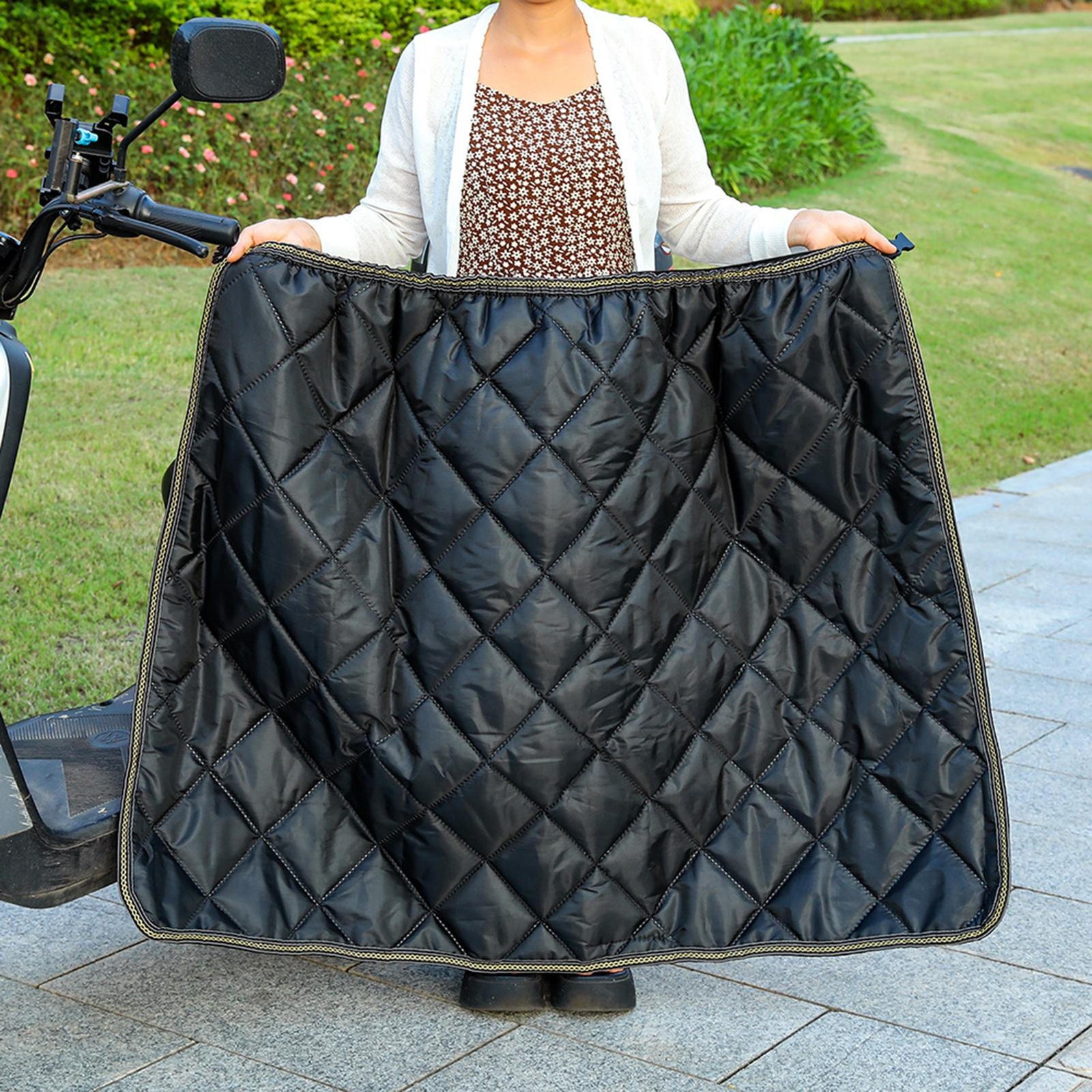 Scooter Leg Cover Waterproof Windproof Motorbike Lap Blanket