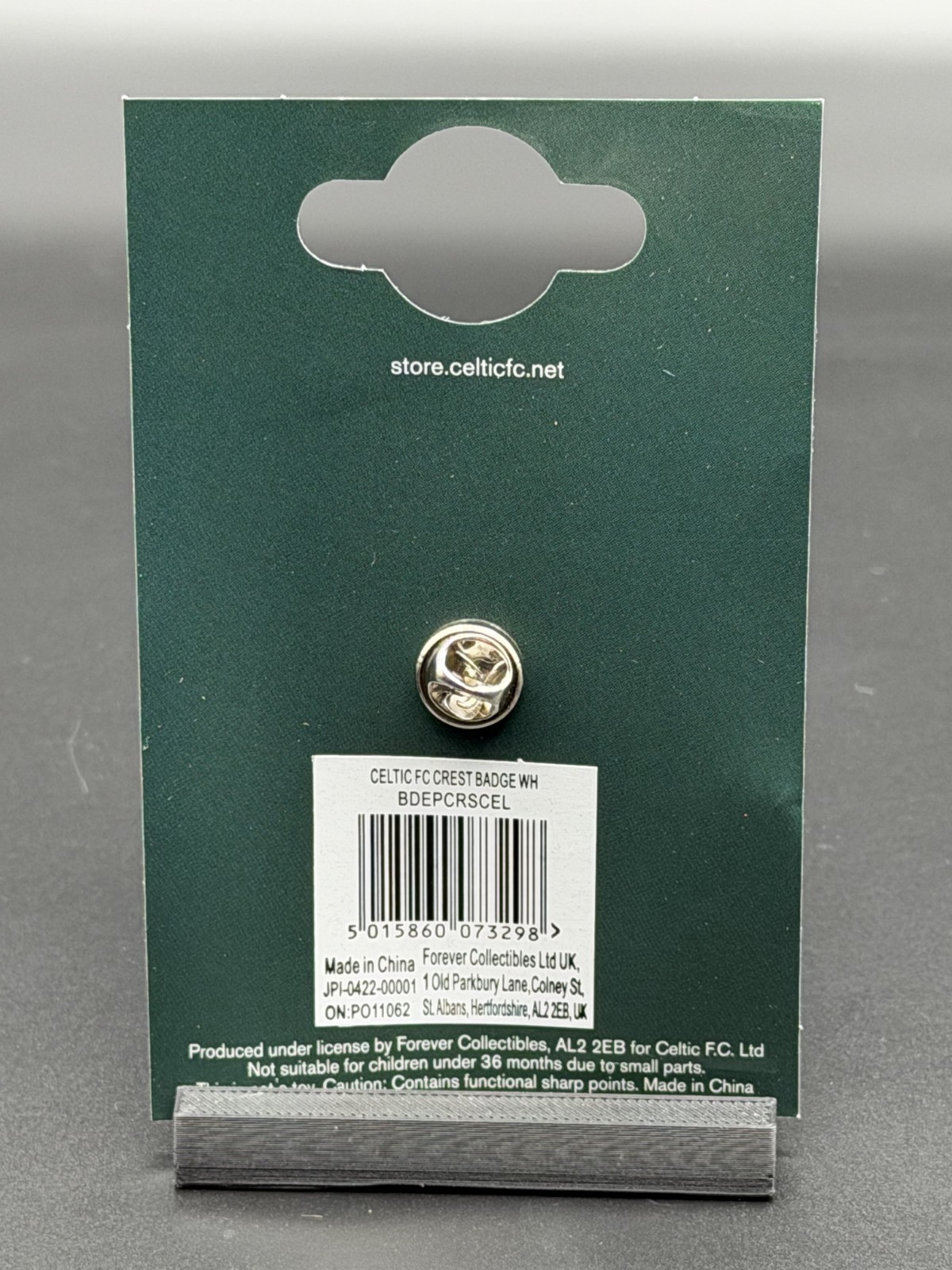 Celtic FC - Enamel Pin Brooch Pin Lapel Pin - Officially Licensed