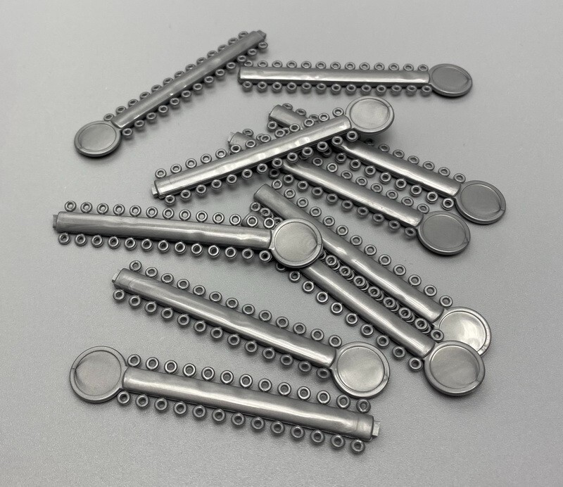 1040tie Dental Orthodontic Ligature Ties Braces Elastic Rubber Bands Mixed Color