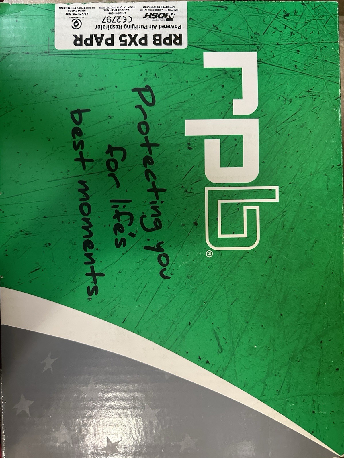 RPB Safety PX5 PAPR Powered Air Purifying Respirator Kit 03-801