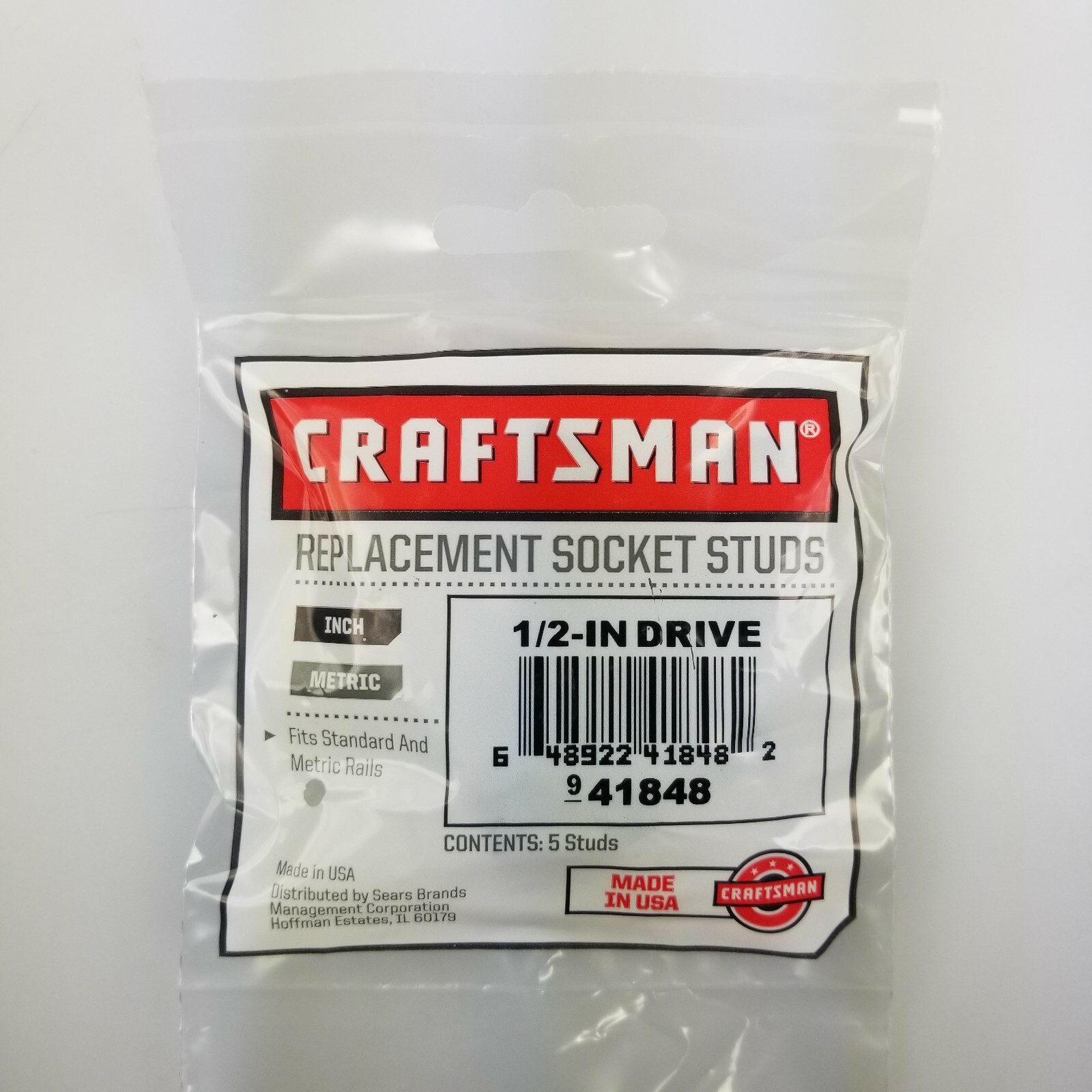 30 PC CRAFSTMAN 1/2" BLACK REPLACEMENT SOCKET STUD RACH RAIL CLIPS