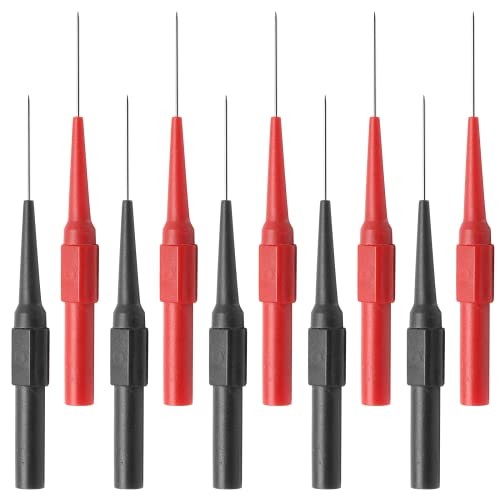 10pcs 0.7mm Back Probe Pins, Electrical Needle Probes, Insulation Piercing Pin