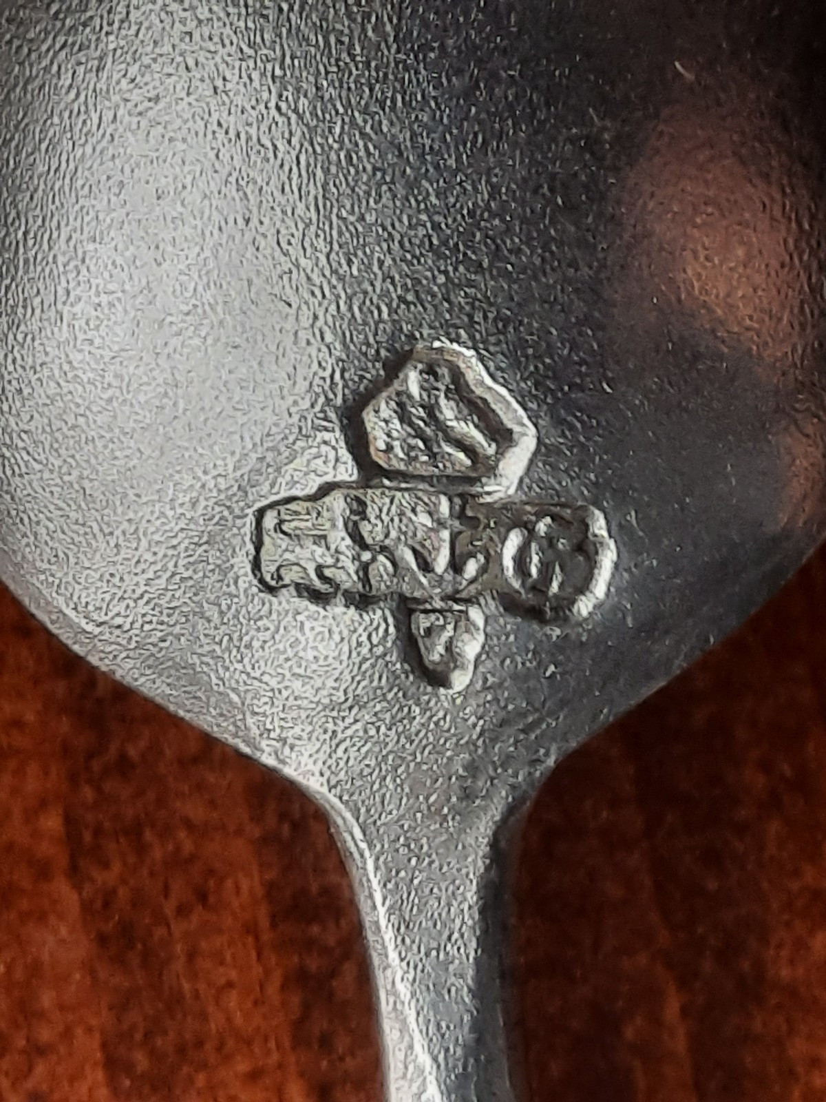 Sterling Silver Gorham Bamboo Demitasse Spoon 1885 Boars Head Date Code