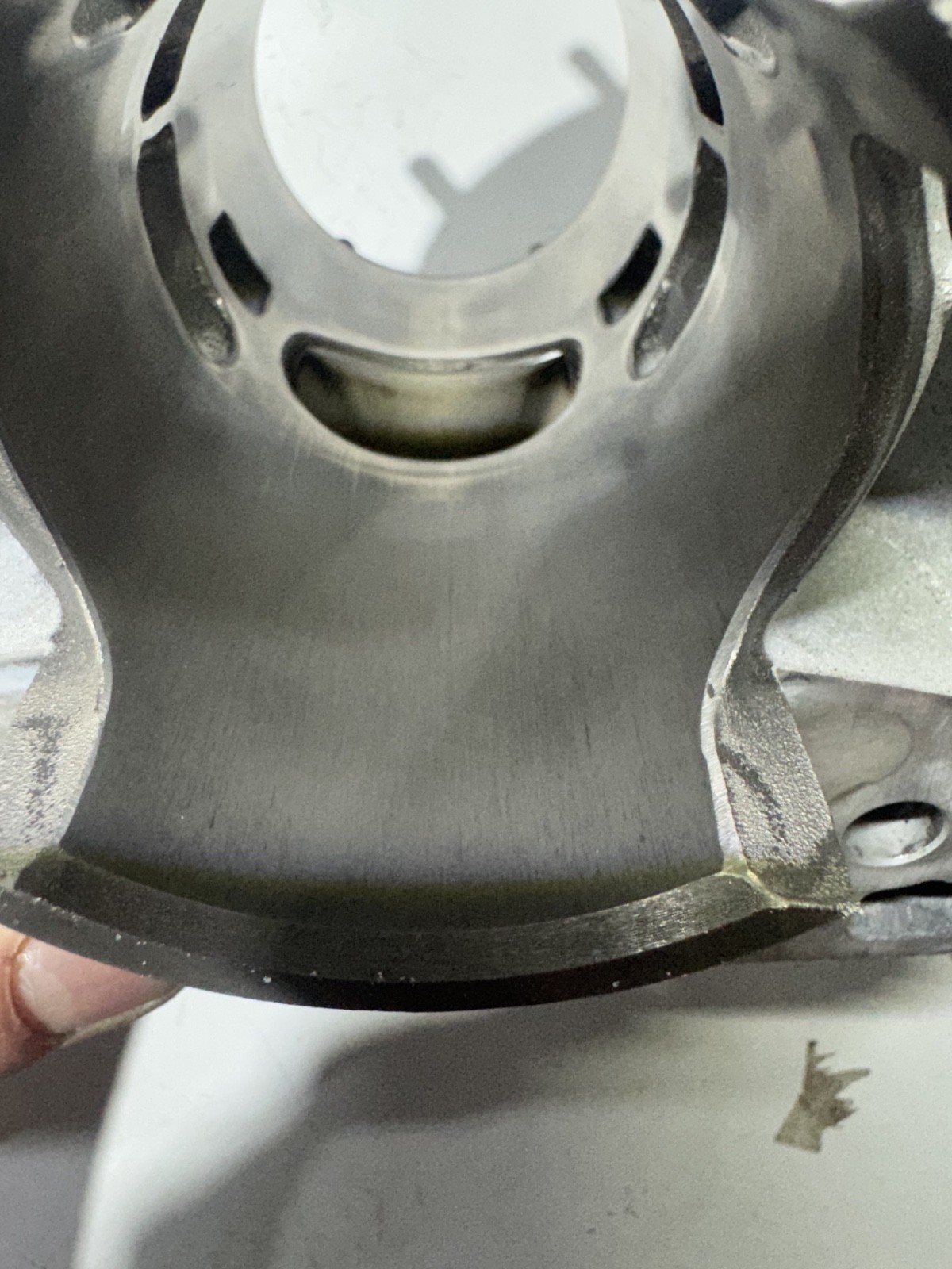 1996-2000 (00) SUZUKI RM250 OEM ENGINE CYLINDER JUG TOP END head powervalve