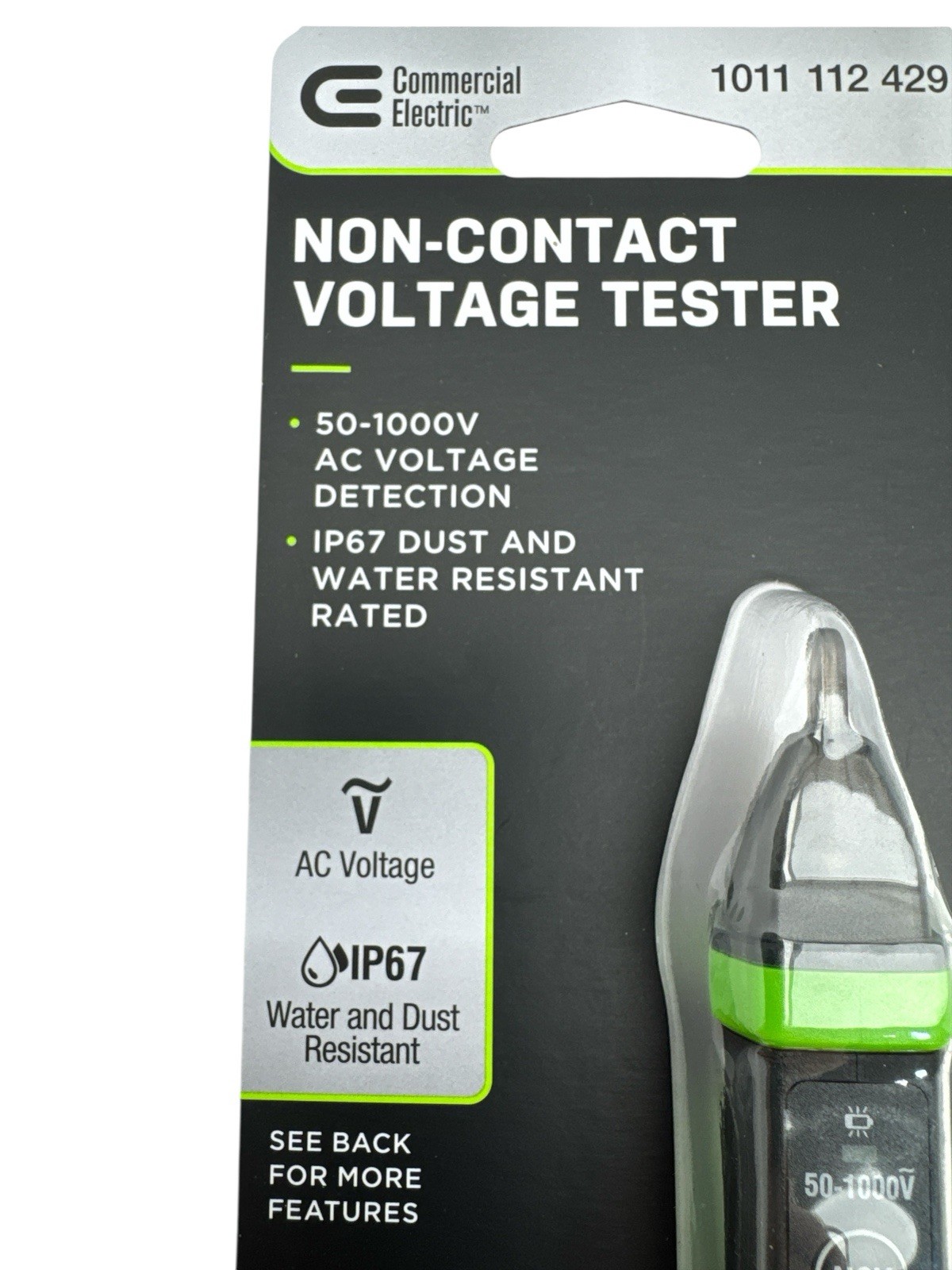 Commercial Electric Non-Contact Voltage Tester Pen 50V to 1000V AC NCV-8906 OB