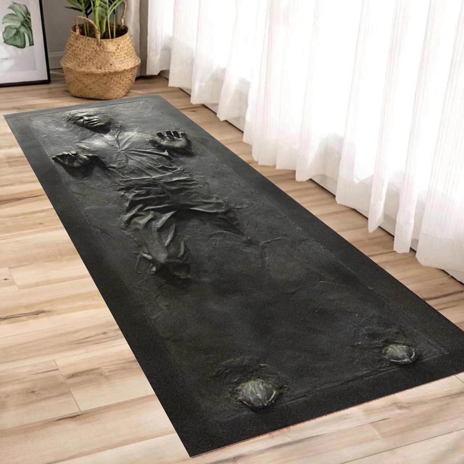 Han Solo Runner, Han Solo Carbonite Rug, Star Wars Gift