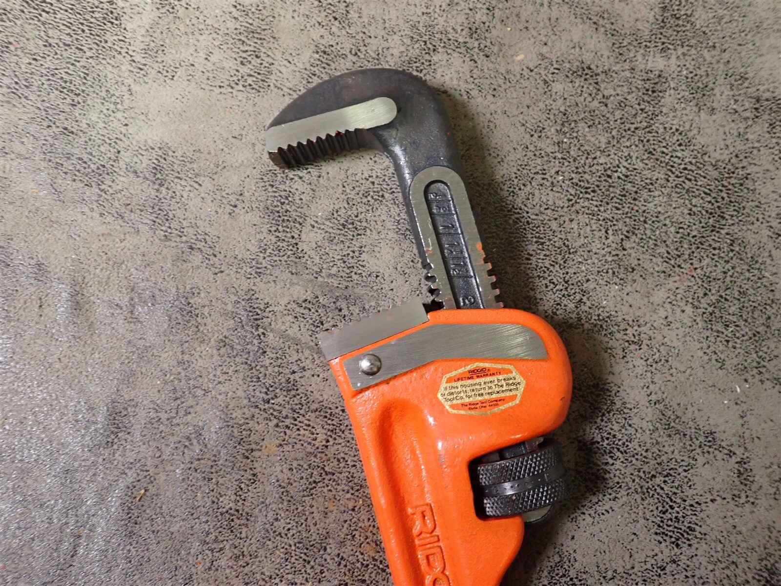 Ridgid 31015 Heavy Duty 12" Straight Pipe Wrench (O17)