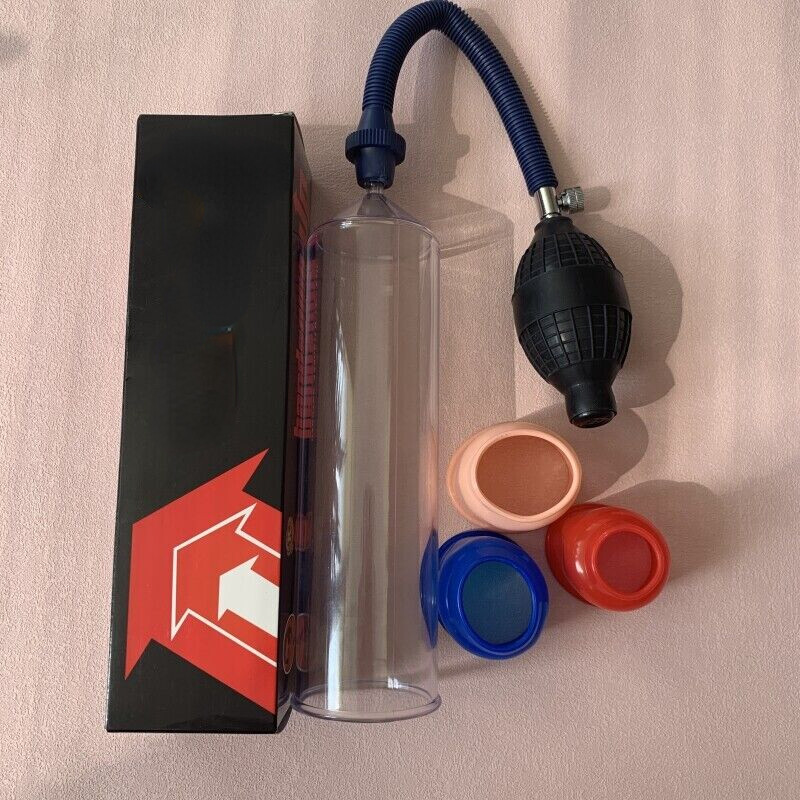 Vacuum Penis Pump for Male ED Enhancement Erectile Enlargement Penis Enlarger BG