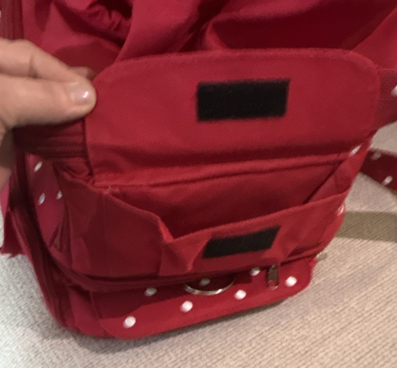 Temp-tations Presentable Ovenware Red Polka Dot Pans, Lids, Racks, Carrier