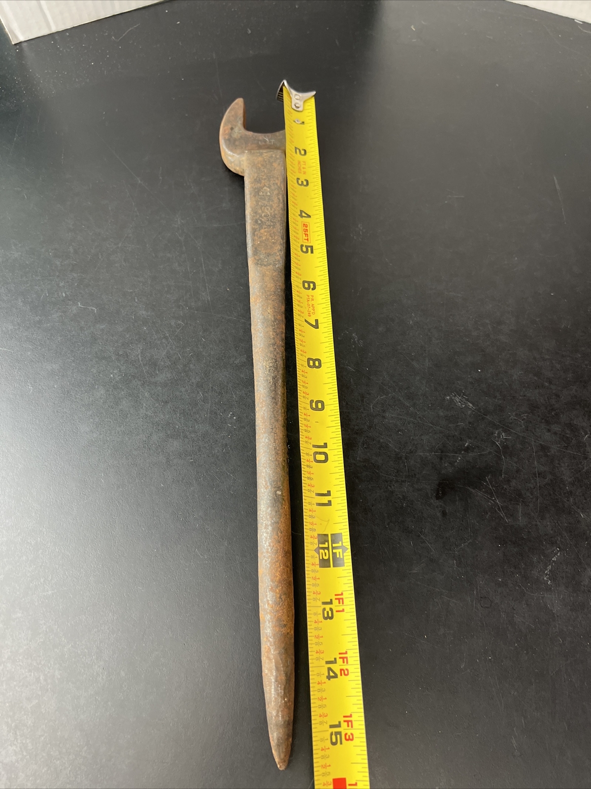 Vintage No. 907 1 1/8" USS Bolt Spud Wrench Building Erecting Tools