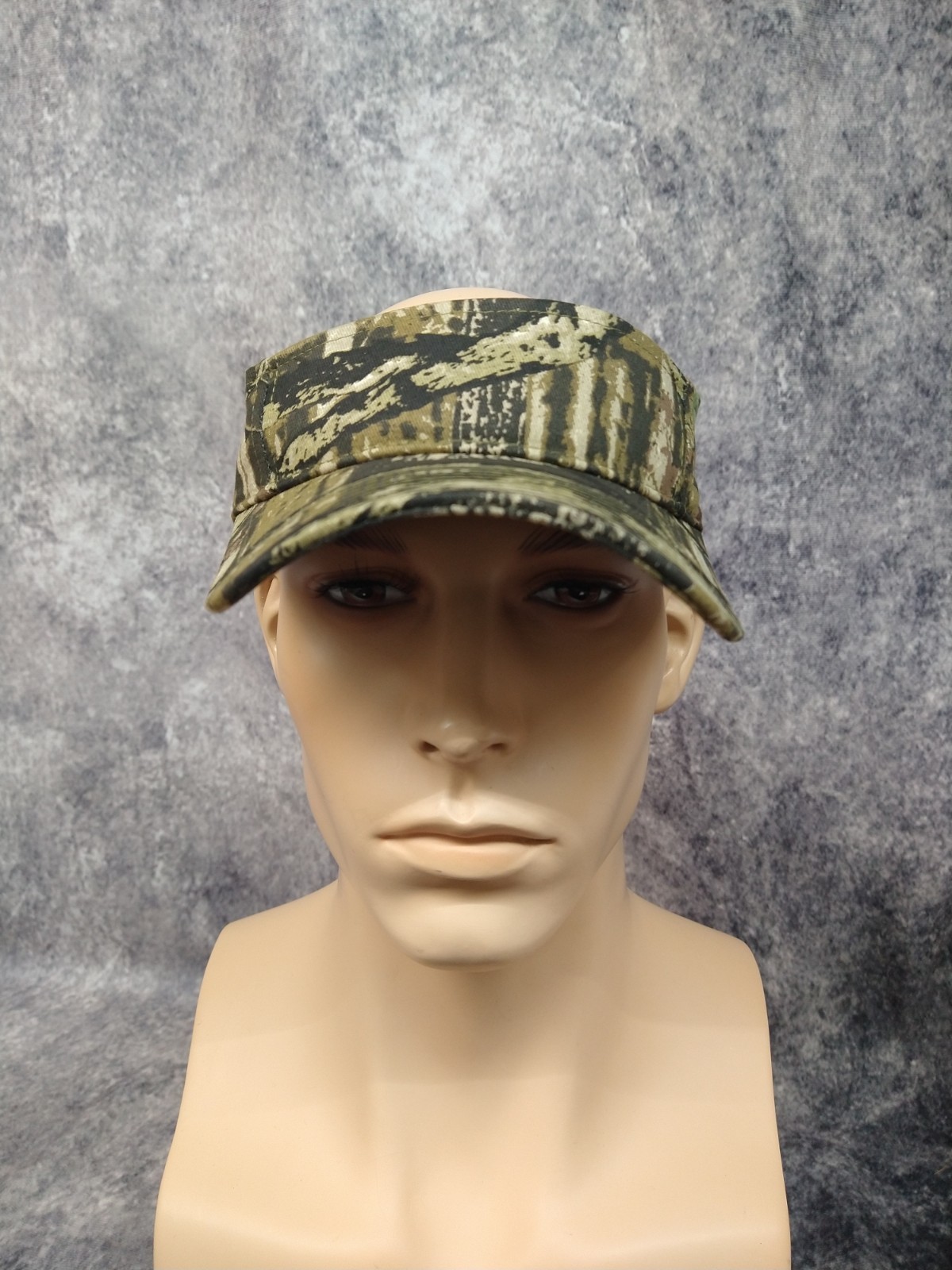 Camouflage Visor Hat Adjustable Unisex Hunter Camo Print Cap Golf Tennis Outdoor