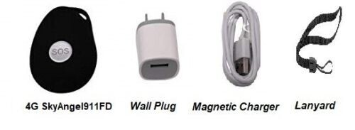 Medical Alert System with Fall Detection - No Monthly Bills or Charges to use