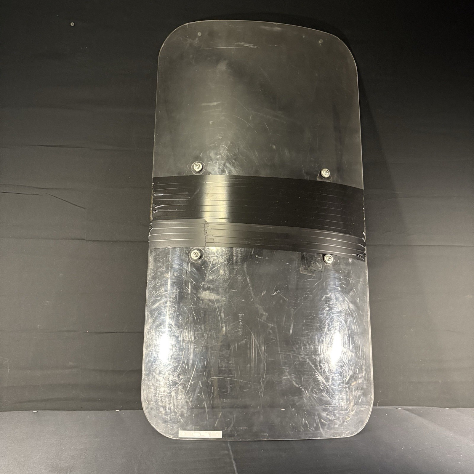 AETCO Police Riot Shield U.S.A. Made With Small Crack