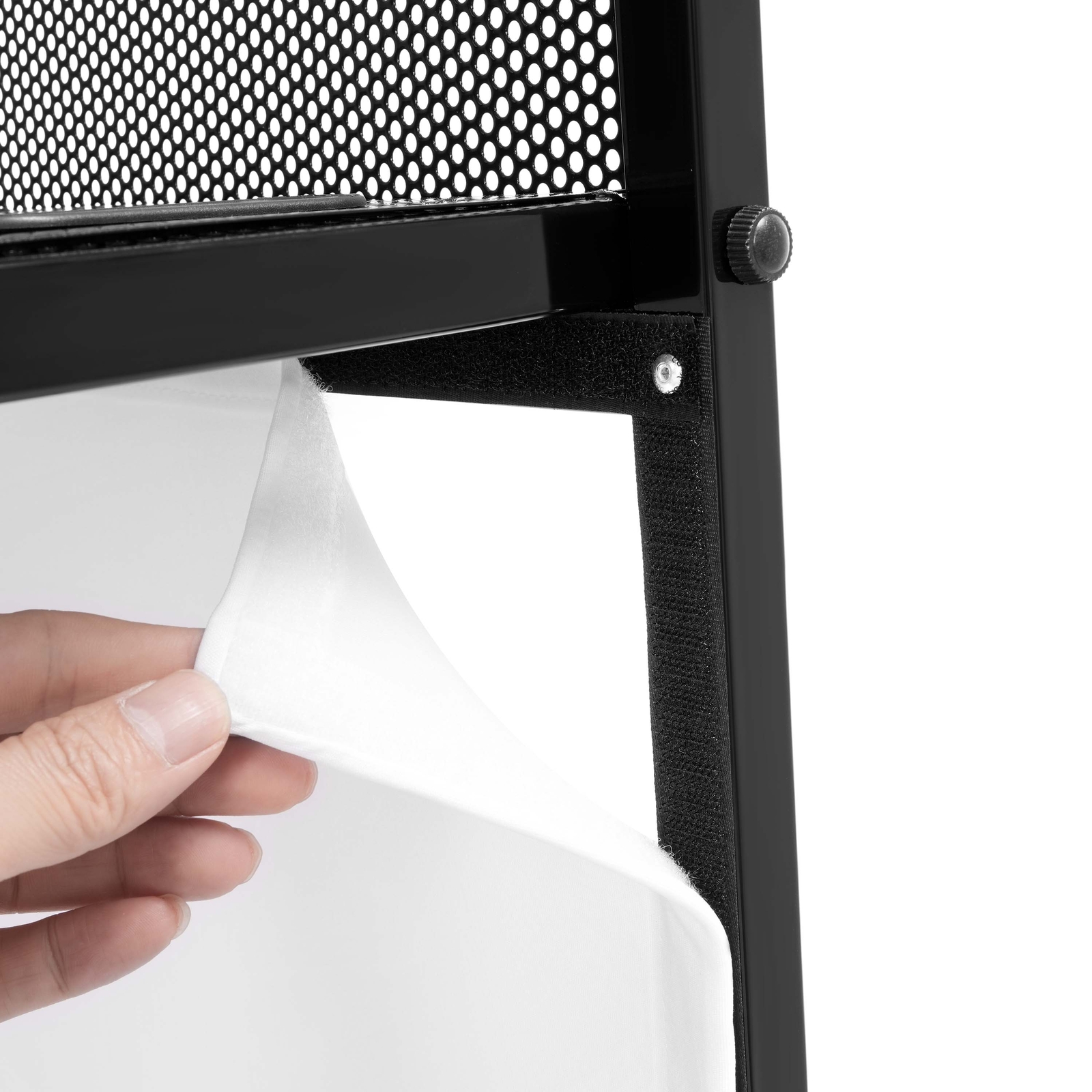 Portable DJ Table Stand Adjustable Booth Facade+Built in Flat Table w/Travel Bag