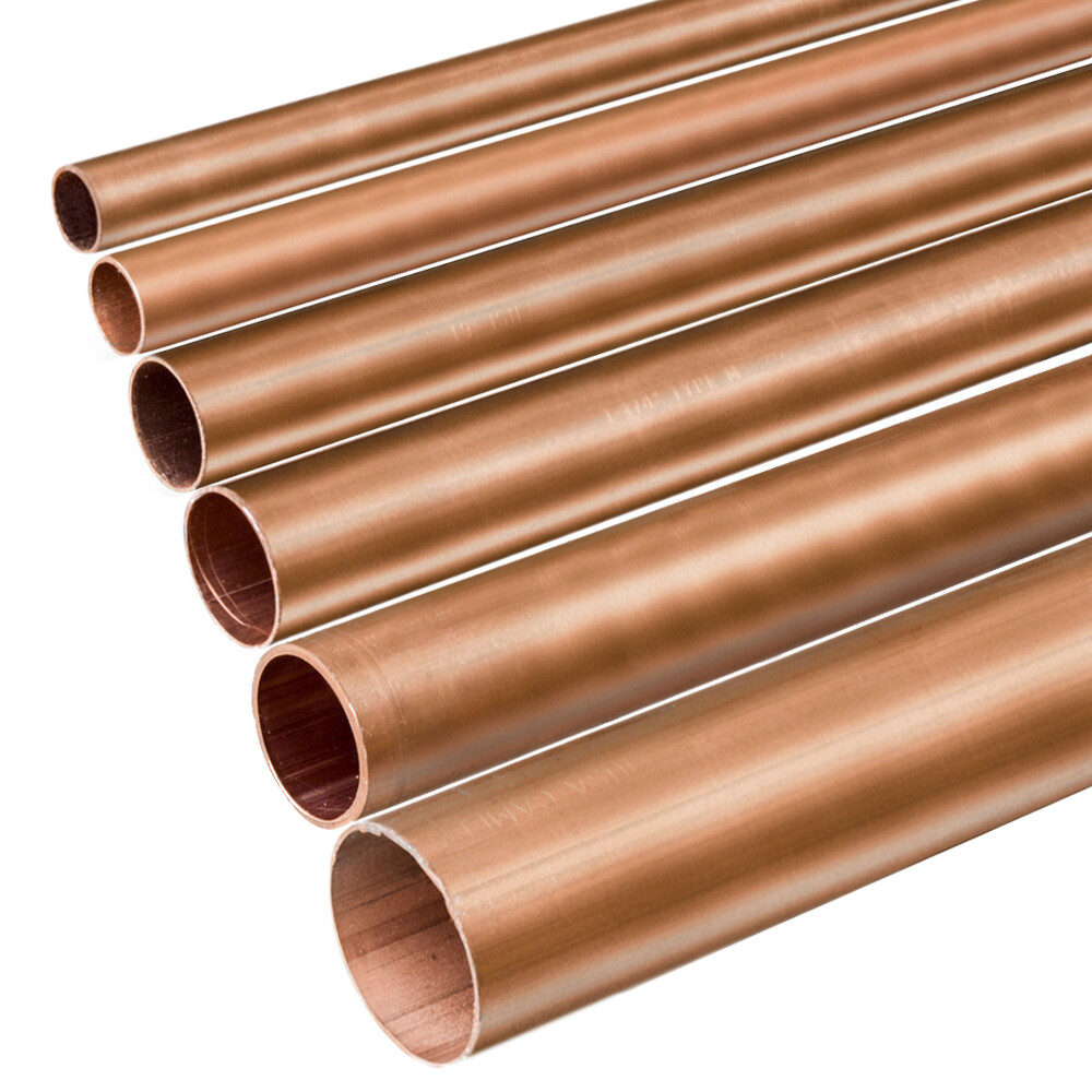 USA Made Copper Pipe In Variety Of Sizes And Lengths (Type L and Type M)