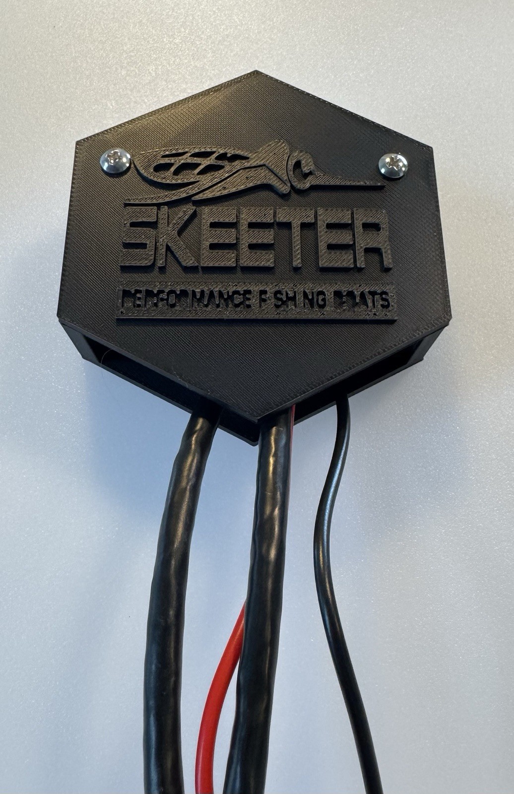 Boat Wire Hole Cover Up To 2” Diameter - Customized With Your Favorite Logo