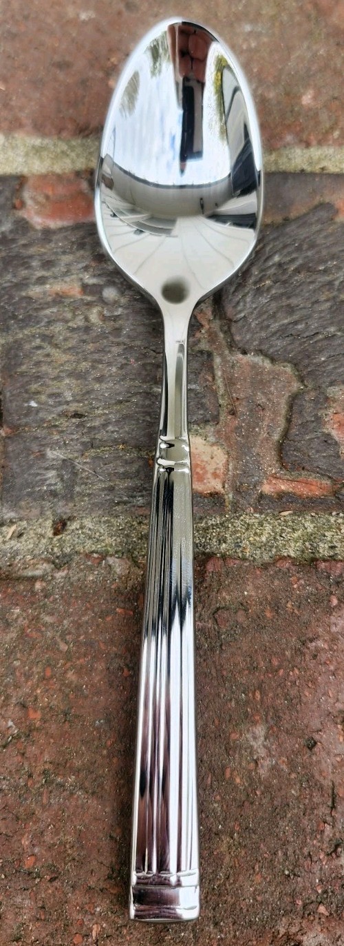 12 Pc Fortessa Doria 6" 18/10 Stainless Steel Extra Heavy Weight Teaspoon, NEW!!