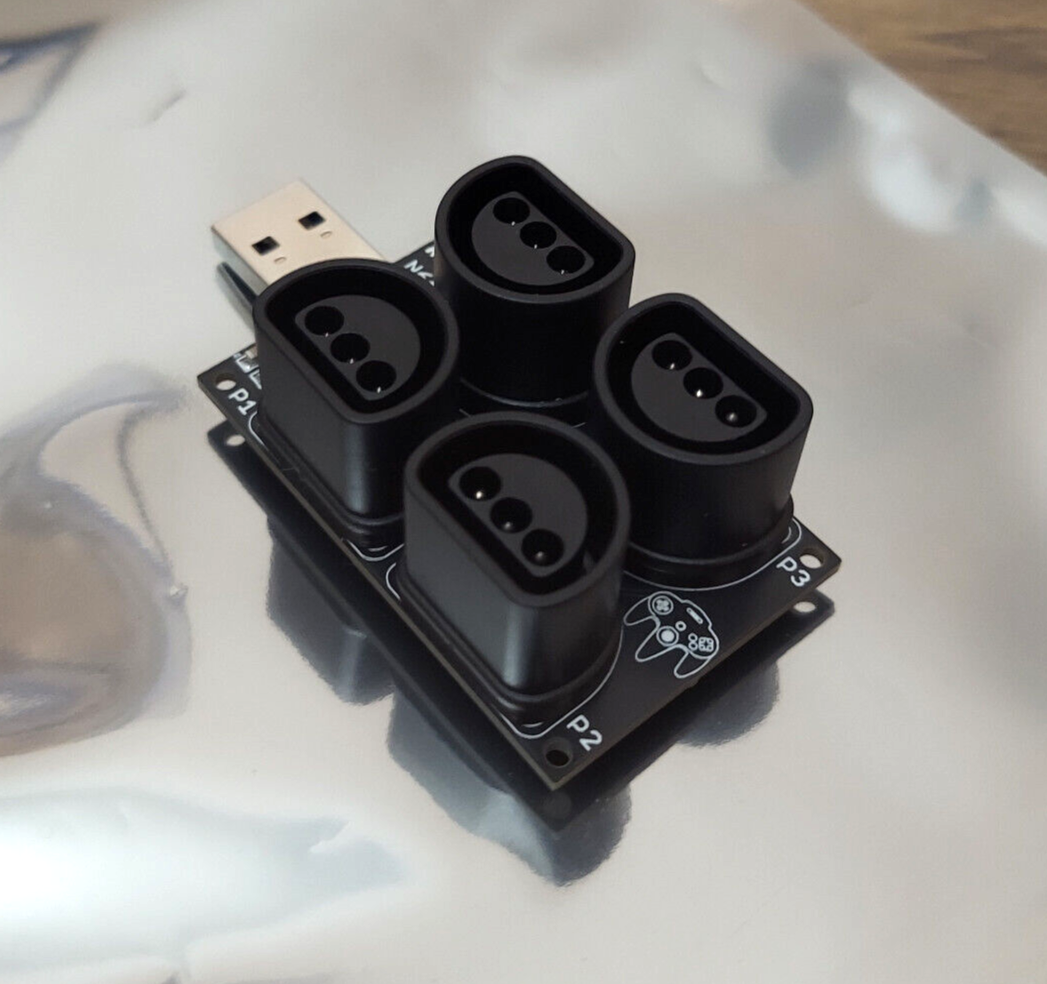 MiSTer FPGA SNAC Nintendo 64 N64 Controller Adapter w/ Case