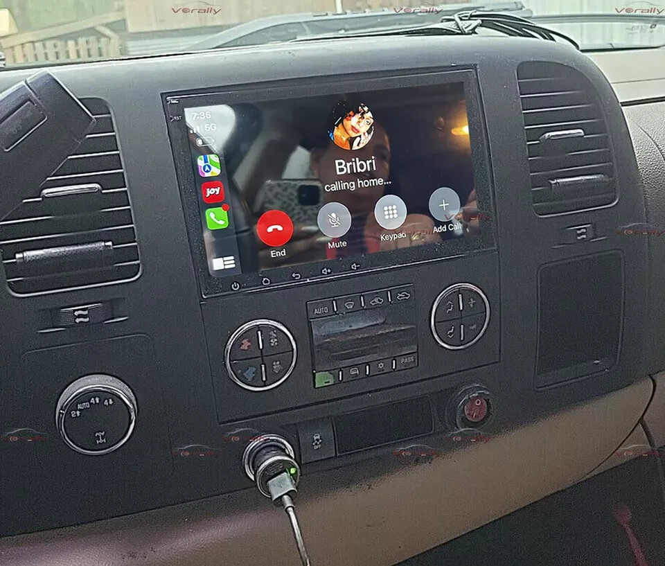 For 2009-2012 Chevrolet Silverado Wifi Carplay Android 13.0 Stereo Radio GPS Nav