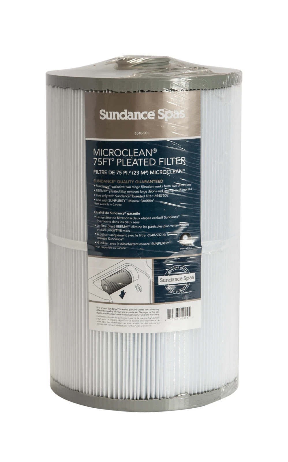 Sundance Spas OEM MicroClean Filter (6540-501)