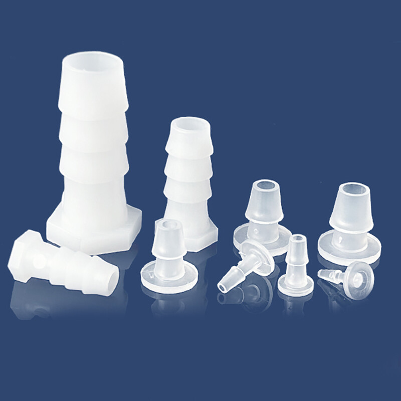 Plastic Tube Stopper Threaded Plugs Bung End Caps Barbed Hose Fitting Inserts