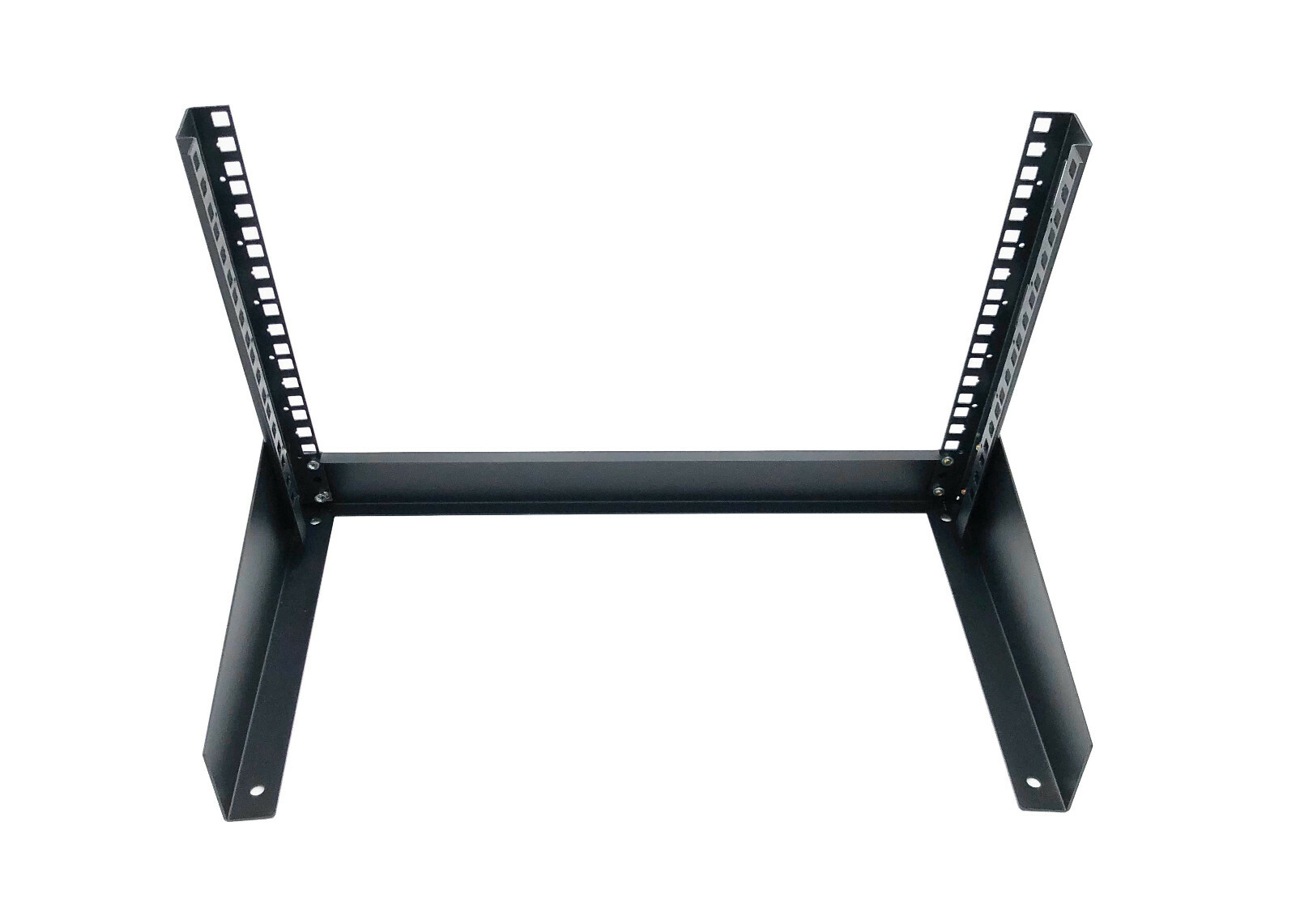 CNAweb 6U Open Frame 19" Inch Desktop 2 Post Network Rack Stand