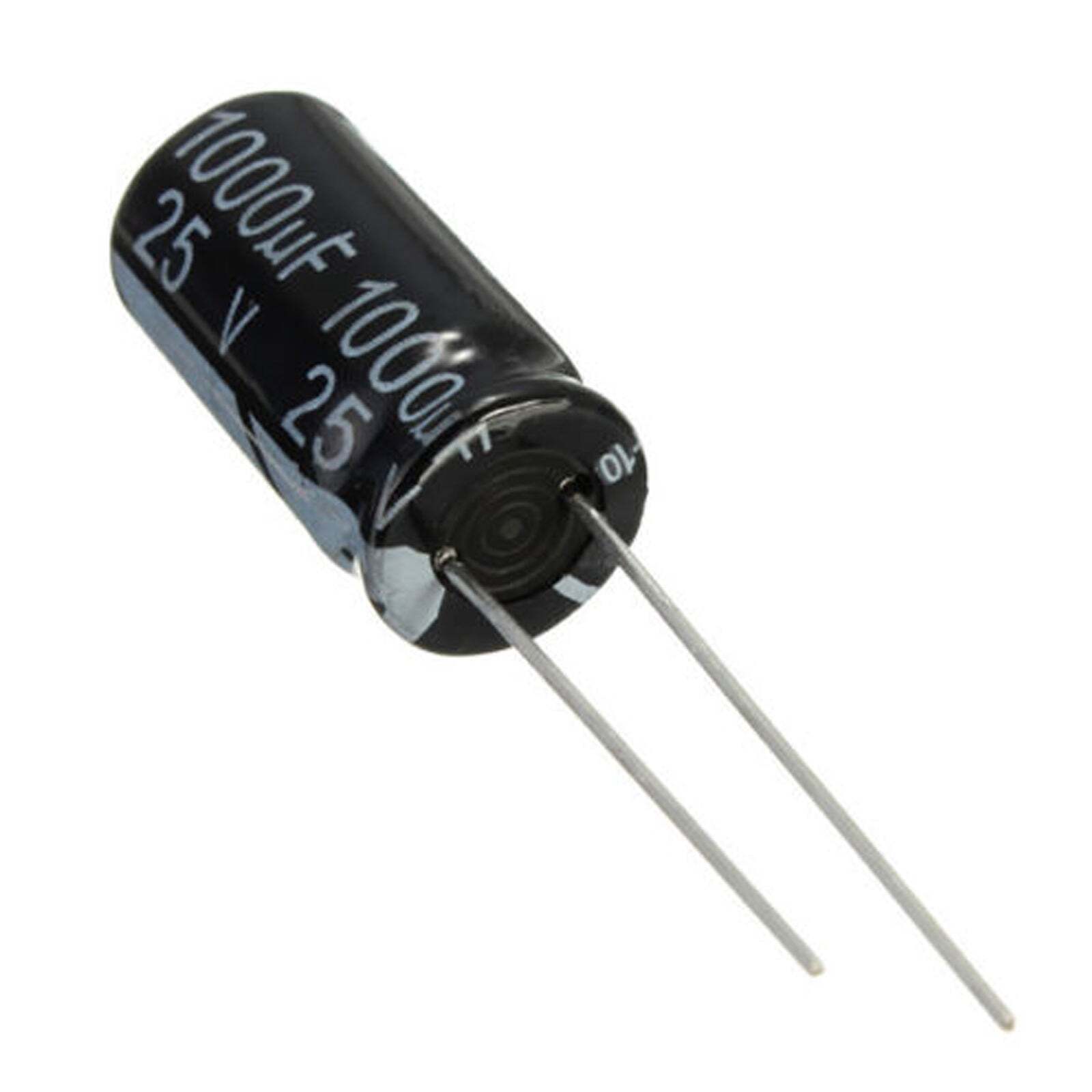 5pcs 1000uF 25V Electrolytic Capacitors Lot CD110