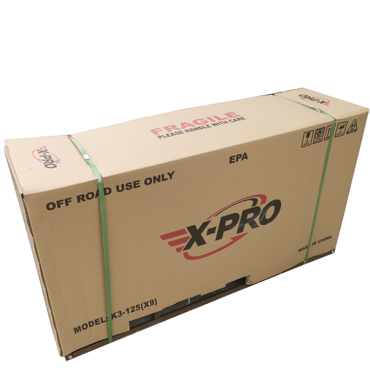 X-PRO X9 125cc Dirt Bike Pit Bike 4 Stroke Gas Powered Off Road Kick Start