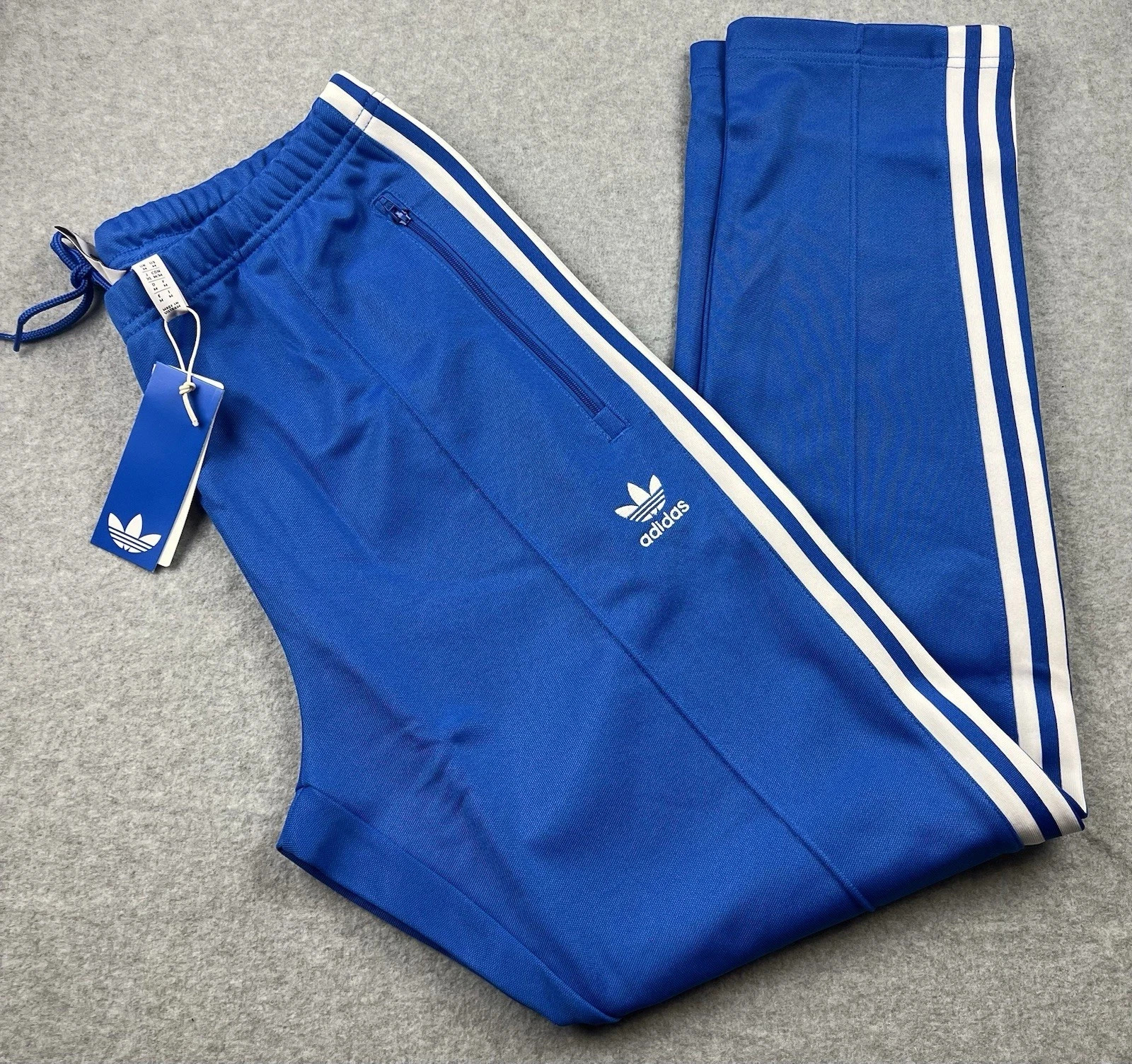 adidas Originals Beckenbauer Classic Track Pants Blue KA0838 Men's New Sz M, L