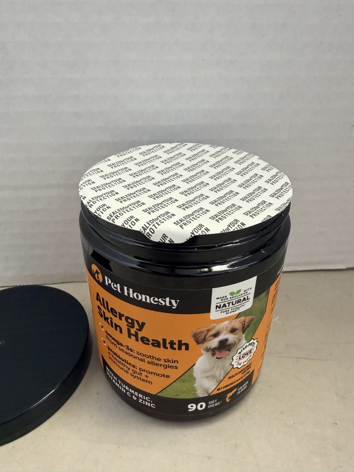 Pet honesty Allergy Skin health OMEGAS, PROBIOTICS for Dogs EX9/2026 ~