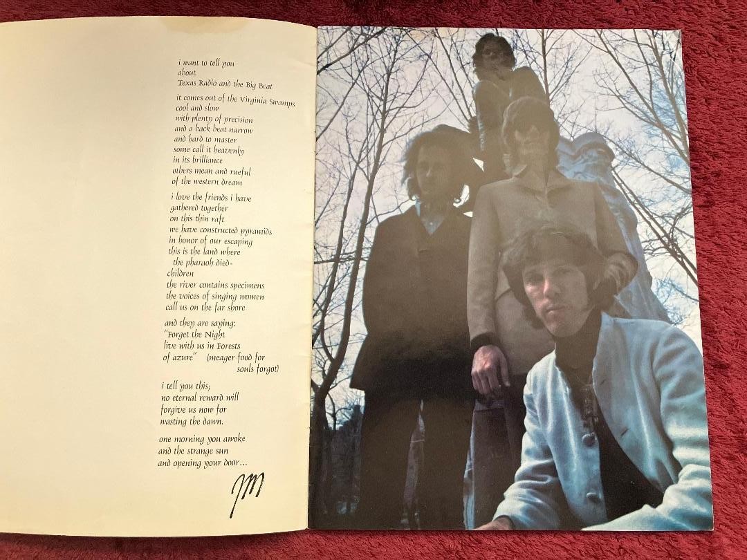 The Doors Jim Morrison Asbury Park Ticket Stub & Program August 31, 1968 Rare