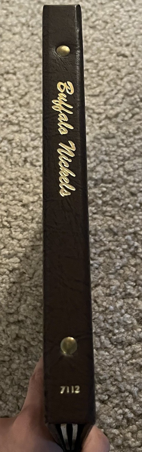 DANSCO COIN ALBUM #7112 BUFFALO NICKELS 1913-1938