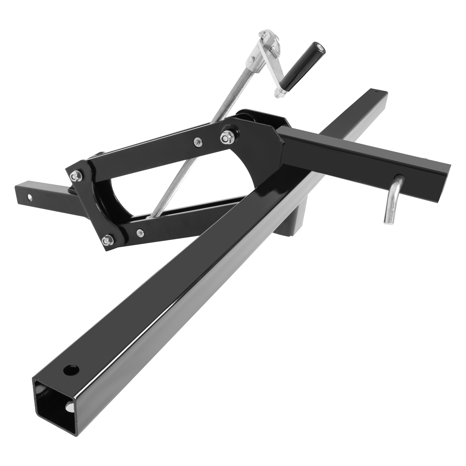 Black Manual Quick Implement Lift 50 Inches For ATV / UTV with 2" Receiver