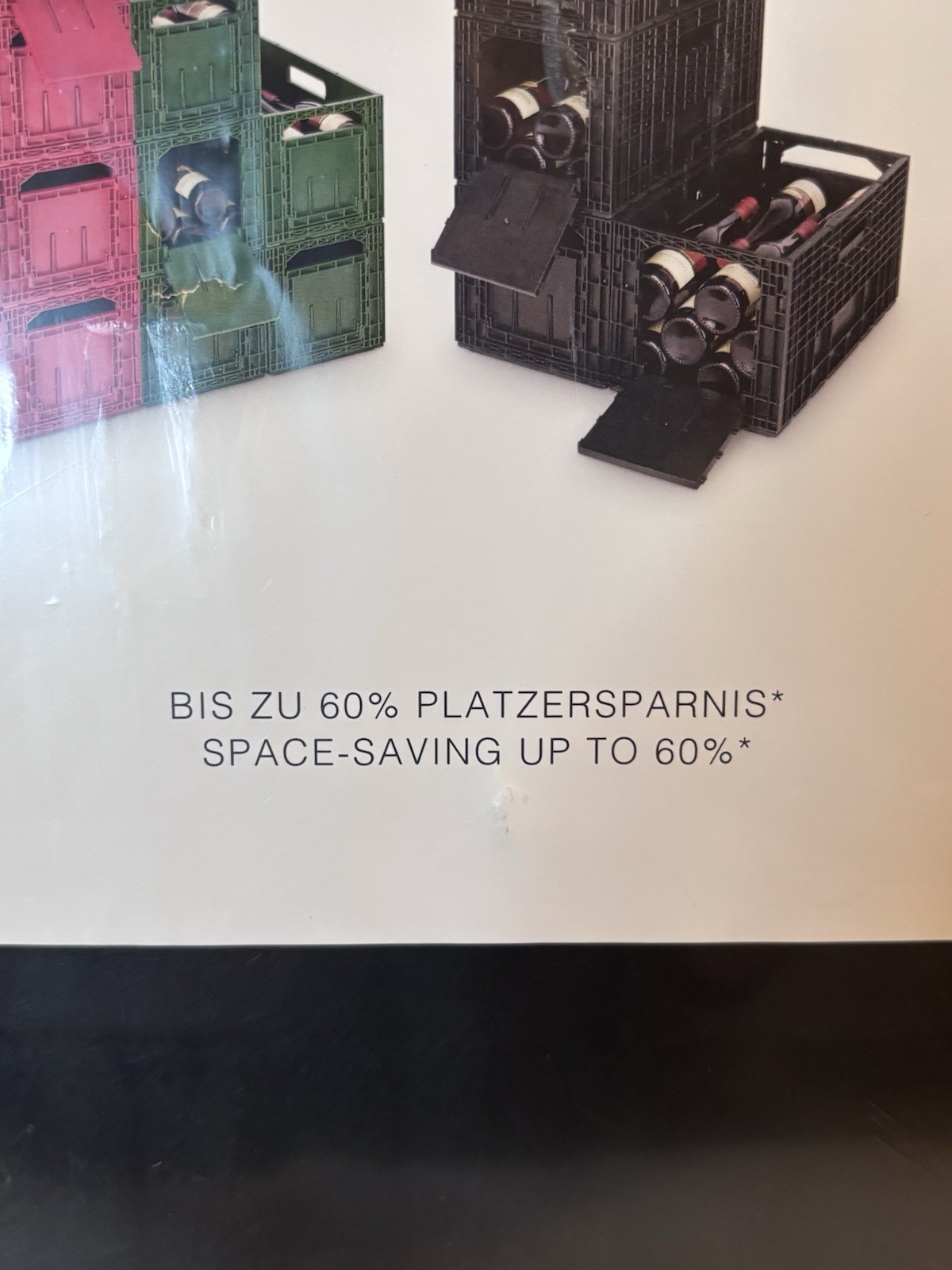 Isoco Weinbox Flexible Plastic Wine Rack Made in Germany