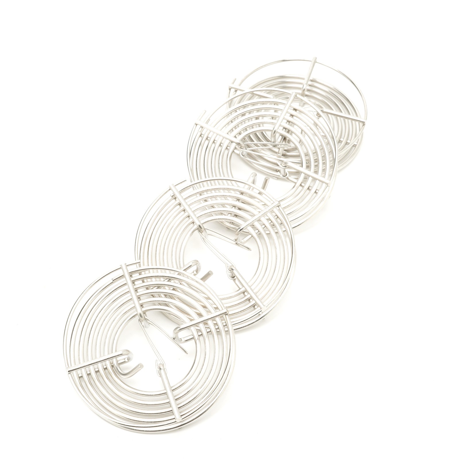 Set of 4 110 Stainless Steel Developing Reel