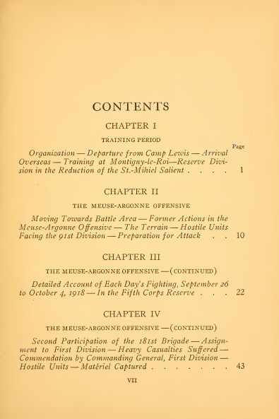 WW I US Army 91st Division Lists All Award American French & Belgian!!! Book