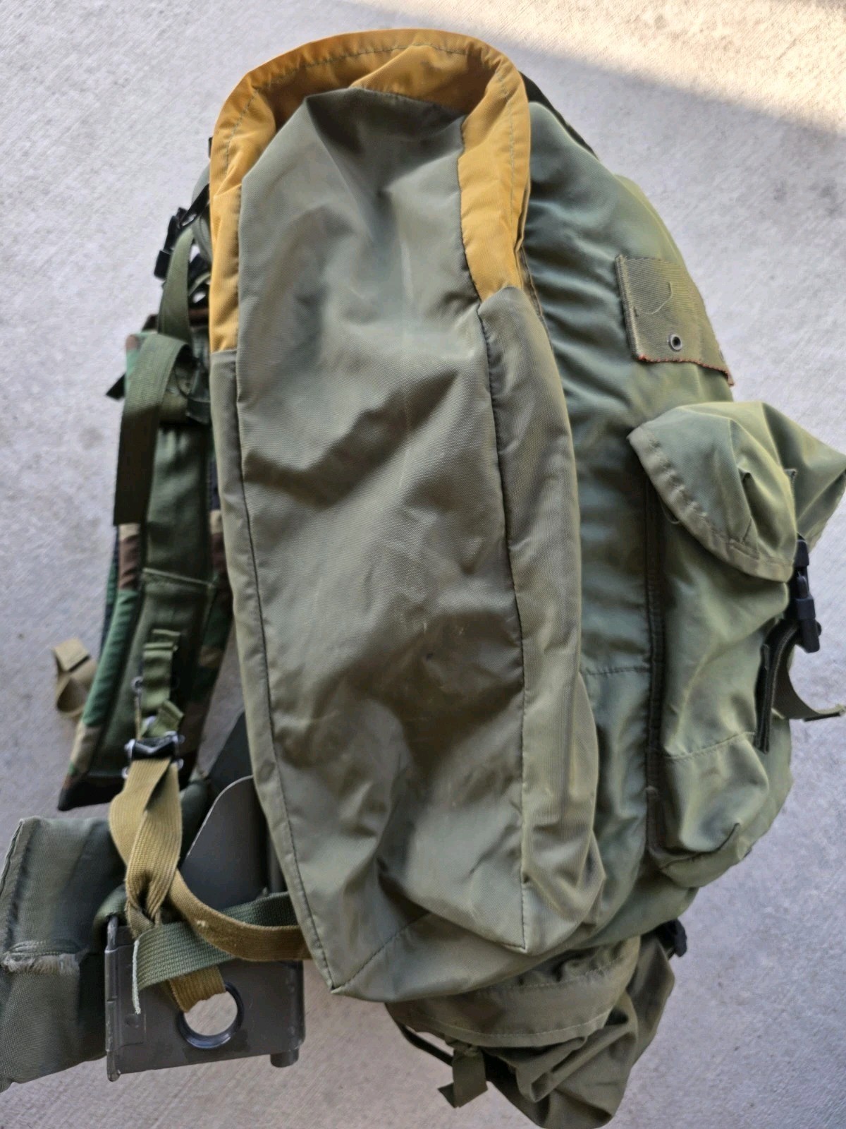 (Modifield) LARGE ALICE PACK W/ FRAME And 2 Quart Canteen