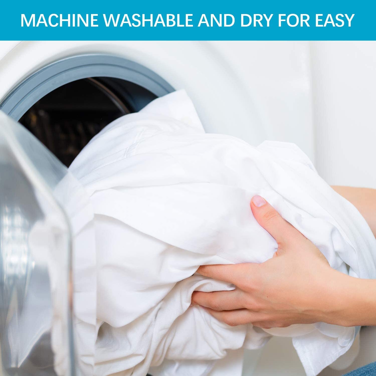 Waterproof Box Spring Encasement Zippered 6-Sided Mattress Protector Multi-size