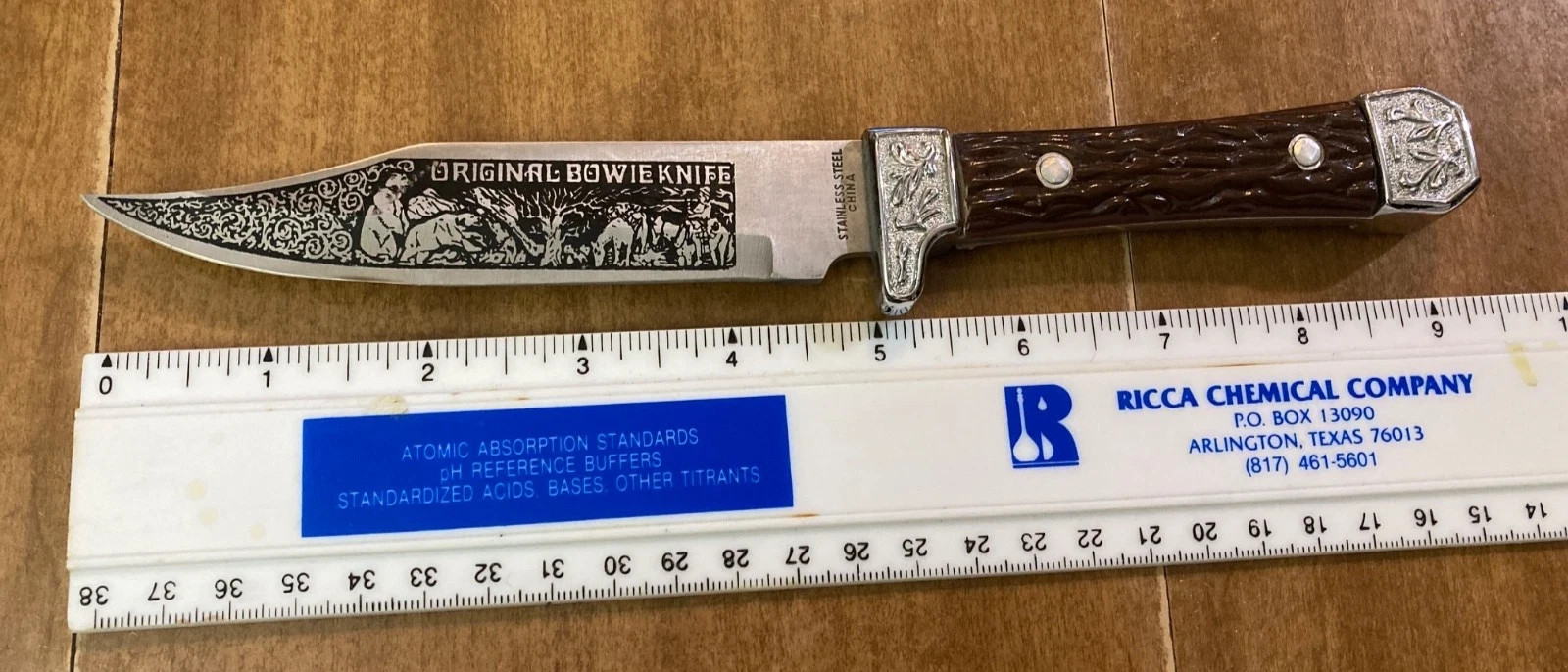 Vintage Fixed Blade Knife Lot Large Hunting Survival Display 1 w/Box Sheath