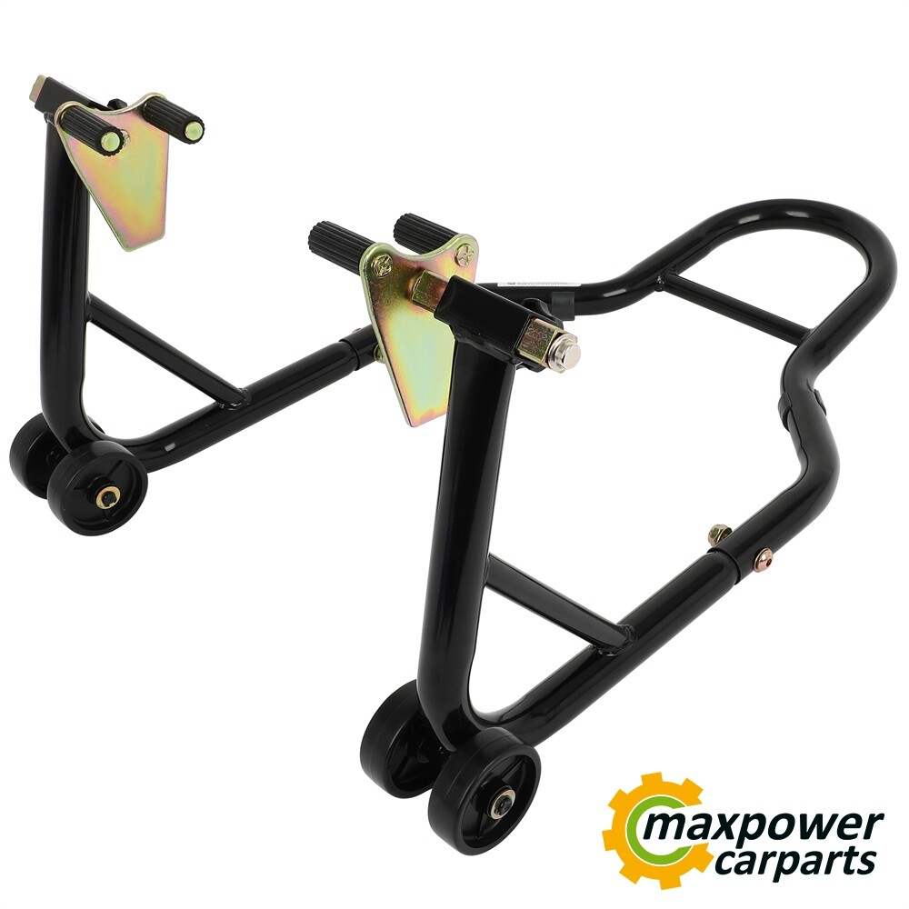 Sport Bike Front Motorcycle Stand Forklift Paddock Wheel Lift Weight 11.53LBS