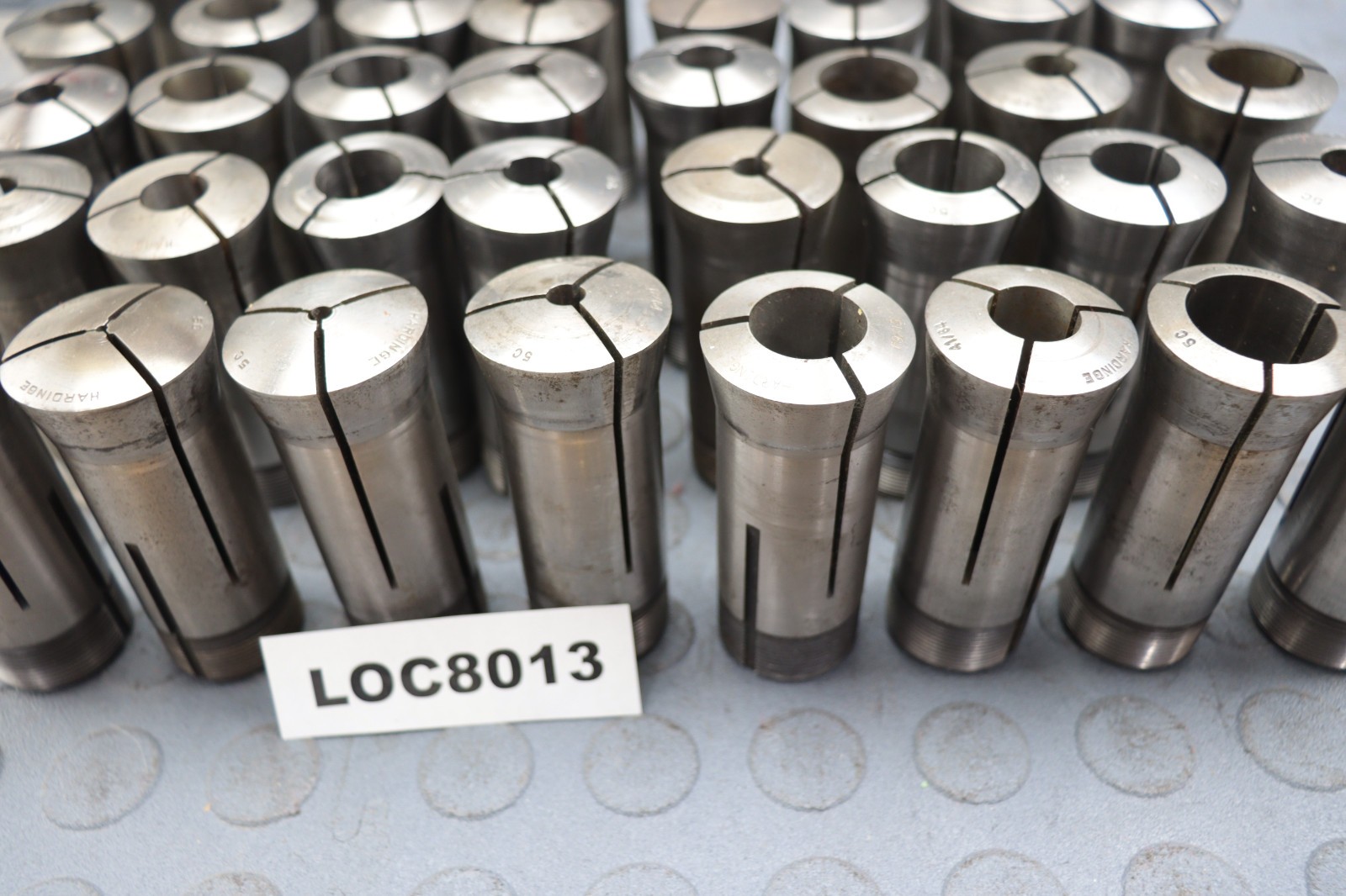 HARDINGE 5C COLLET LOT OF 40 LOC8013