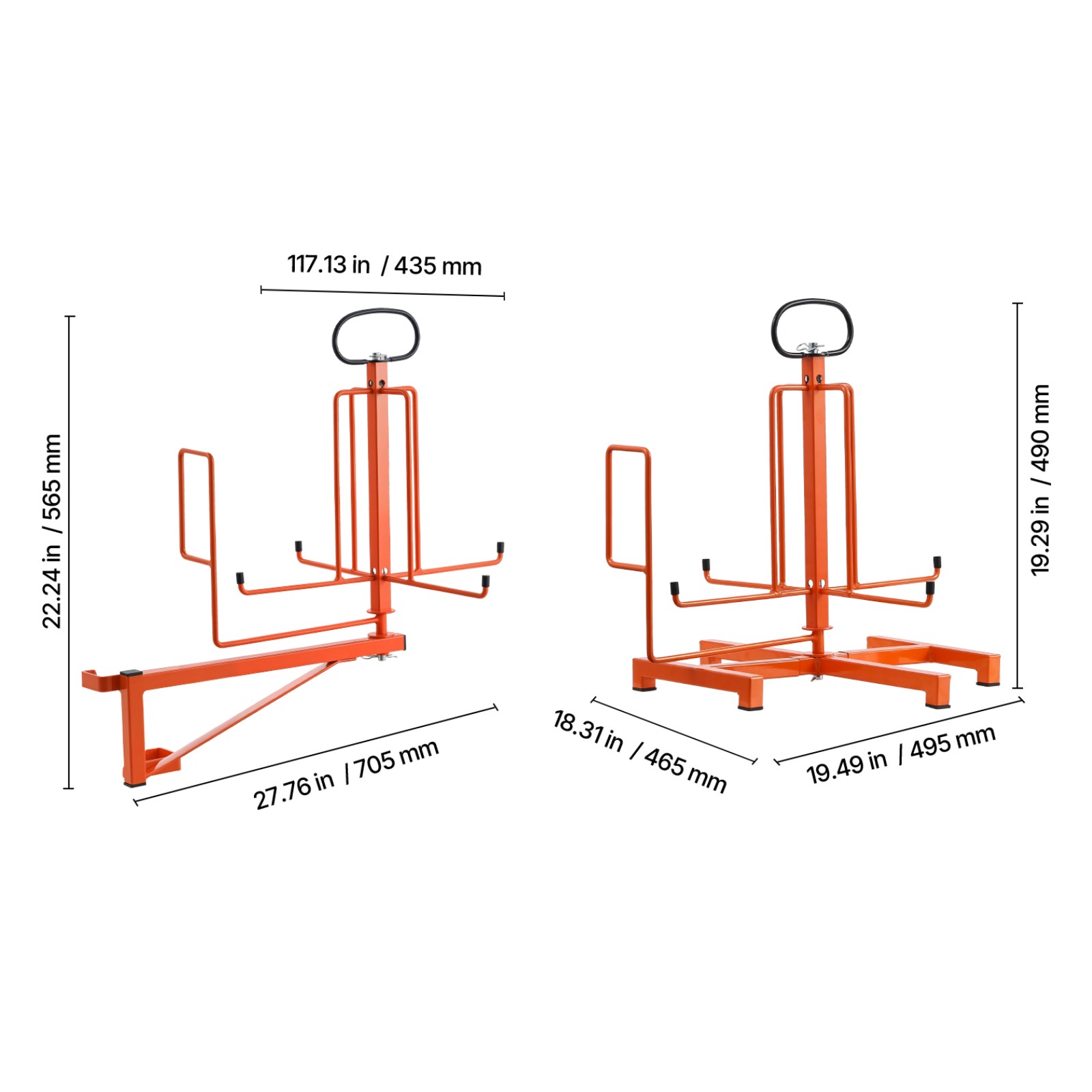 Cable Dispenser Floor or Stud Mounted Portable for Electrical Industrial Retail